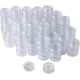 thumbnail image 1 of Frascos de 108 piezas Frascos de cosméticos Frascos vacíos Frascos transparentes con tapas para cosméticos Bálsamo labial Crema Perlas de diamantes de imitación, 3 g Adepaton LKX-1459, 1 of 8