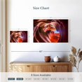 thumbnail image 3 of Elephant Stock Swirling Upper Antelope Canyon Wall Art - Horizontal Canvas Wall Art - Living Room Wall Decor - Nature Canvas - Brown And Orange Decor - 12" x 8", 3 of 4