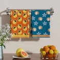 thumbnail image 2 of Lemon Starfish Seashells Summer Kitchen Towels Dish Towels 18x26 Inch Home Decorations Hand Towels Set of 2 Drying Dishcloth, 2 of 6