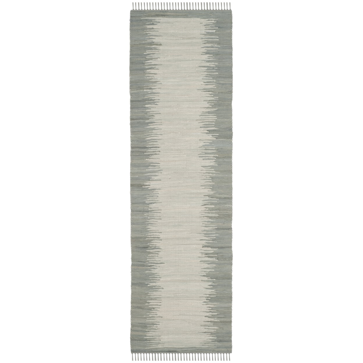 SAFAVIEH Montauk Adayln Abstract Cotton Area Rug, Grey, 5' x 8'
