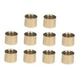 thumbnail image 3 of LOVIVER 10 Pieces Billiard Cue Ferrules Copper Cue Ferrules Copper Pool Cue Ferrules thread, 3 of 8
