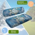 thumbnail image 5 of Jeiento Sea Turtle Golf Cart Seat Covers Club Car Precedent Non-Slip Breathable Golf Car Cushion Cover and Backrest Cover 2 Pack, 5 of 7