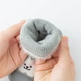 thumbnail image 4 of Fozruso Boys Girls Animal Cartoon Socks Shoes Toddler WarmThe Floor Socks Non Prewalker Shoes Sizes 8 Toddler(Gray), 4 of 6