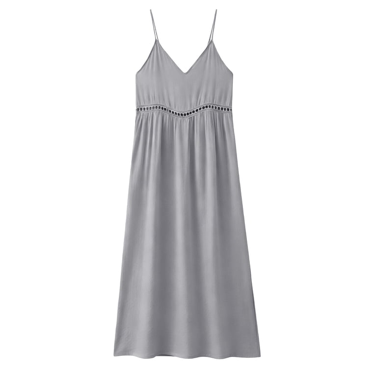 grey strappy maxi dress Grey Marl Marl Jersey Strappy Maxi Dress