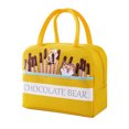 thumbnail image 1 of Bolsa de almuerzo con aislamiento Kawaii, bolsa de almuerzo reutilizable, lonchera de gran capacidad, bolsa aislada portátil, 1 of 5