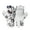 White, variant on ROCKBROS TVI Series Cycling Gloves SBR Shock-absorbing Palm Pad Elastic Mesh Comfort Flexible Protection Half Finger Bicycle Outdoor Sport Gloves