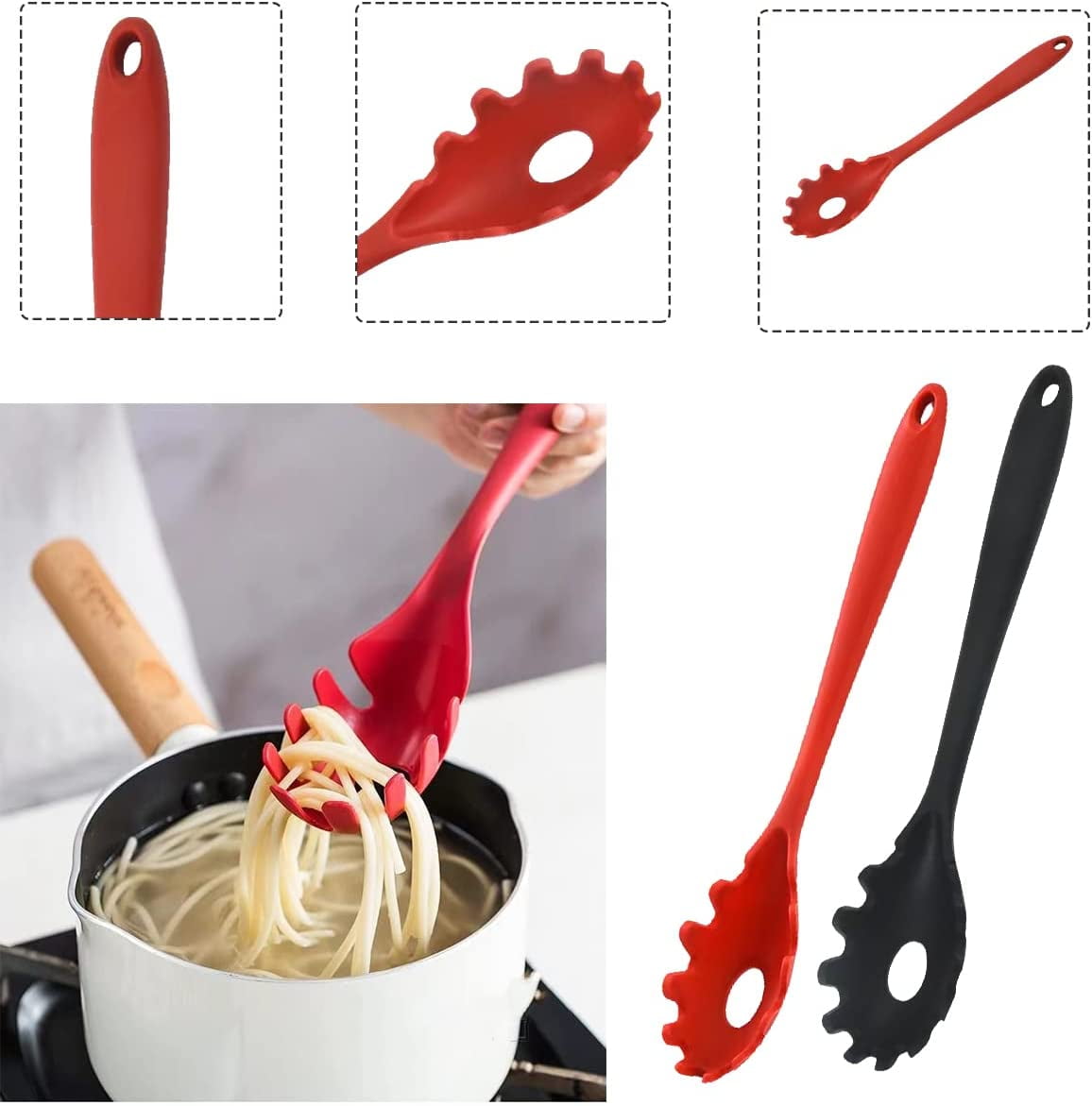 GIR Spaghetti Spoon - Pasta Spoon & Ladle –