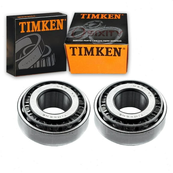 2 pc Timken Front Outer Wheel Bearing and Race Sets compatible with Chevrolet C10 Pickup 1967-1974
