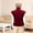 Burgundy, variant on KEKOY Heating Pad for Back, Neck & Shoulders Pain Relief, Wearable Electric Heat Pad with Detachable Belt, 4 Heat Settings, 2-Hour Auto Shut-Off, Fast Heating, 24"x33", Blue