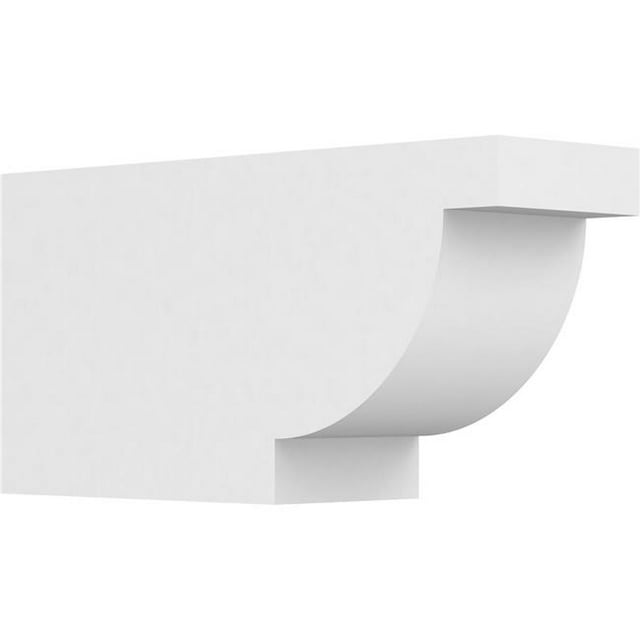 Ekena Millwork RFTP05X08X16ALP 8 x 5 x 16 Po Queue de Chevron en PVC de Qualité Architecturale Standard