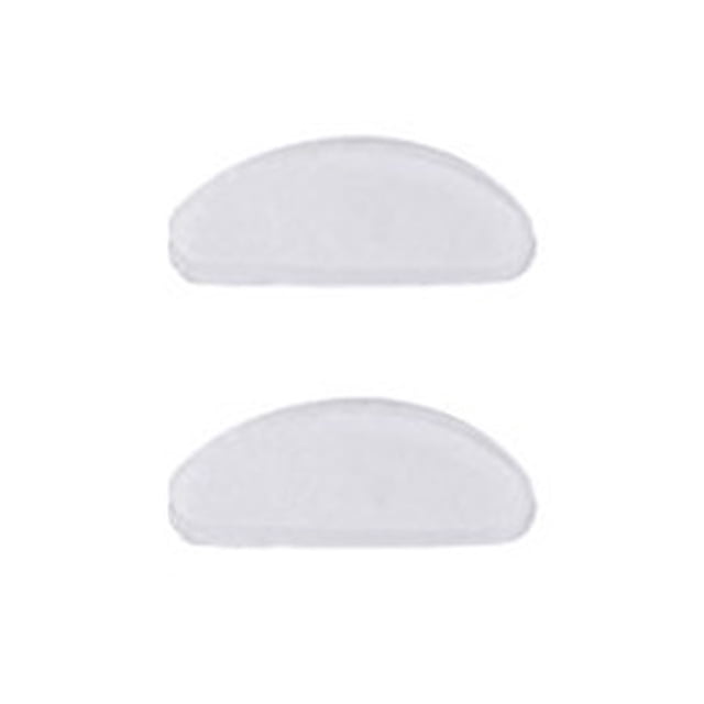Sonducket Almohadillas nasales de silicona para aumentar la altura, almohadillas nasales finas blancas para anteojos, antideslizante, Type3 NO3