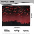 thumbnail image 7 of HUISEFOR Red Gothic Bat Car Trunk Mat for Women 29" x 39" Universal Scratchproof Vehicle Interior Accessories Easy To Clean Universal Fit for Most Cars SUV, 7 of 7