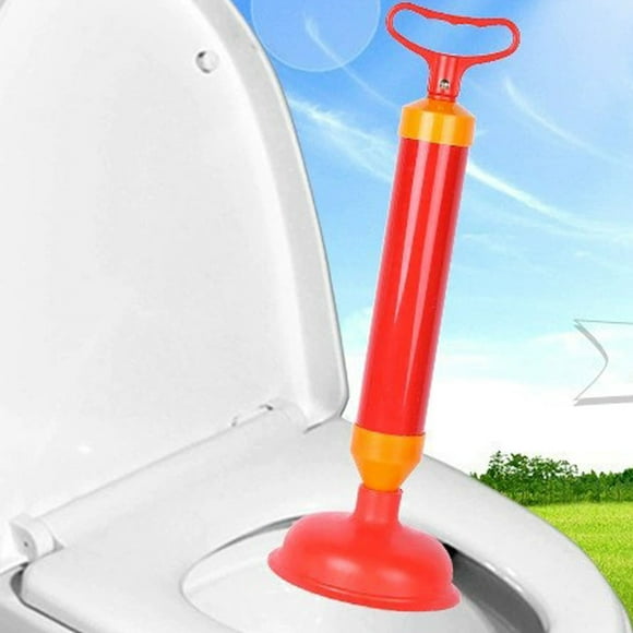 Hohaski Toilet Pipe Toilet Unclogger Tool for Household Kitchen Blockage High Pressure Toilet Suction and Suction Rubber Plunger
