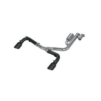 2021 Ford Bronco Sport (1.5L / 2.0L EcoBoost) 2.5in Res-Back Exhaust - Dual Rear - Black MBRP S5207BLK