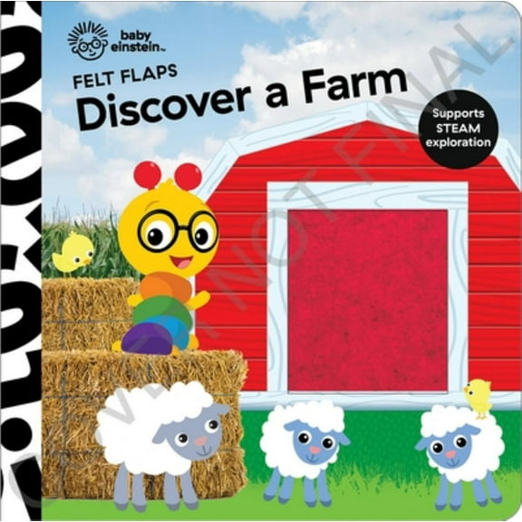 PHOENIX INTL: Baby Einstein: Discover a Farm Felt Flaps (Board Book)