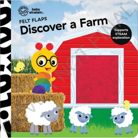 PHOENIX INTL: Baby Einstein: Discover a Farm Felt Flaps (Board Book)