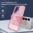 thumbnail image 5 of Case for Samsung Galaxy S24 6.2 inch 2024 (SM-S921U, SM-S921U1), Compatible with Magsafe built-in Kickstand, Pink, 5 of 7