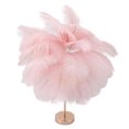 thumbnail image 1 of Lámpara de mesa con plumas, lámpara de mesa decorativa, 30 unidades, lámpara de mesa con plumas, control táctil, diseño aerodinámico, 1 of 12