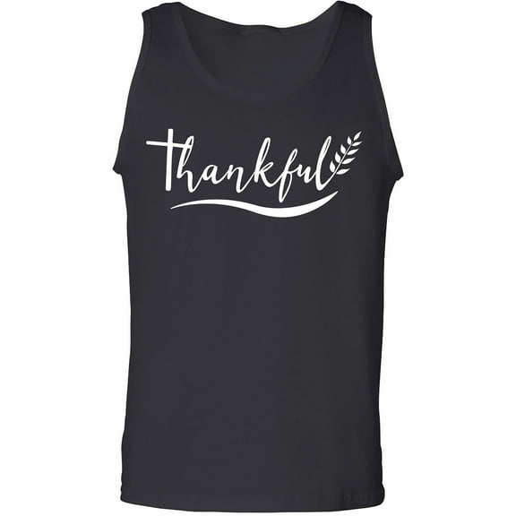 Thankful (wheat) Adult Tank Top