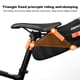 thumbnail image 4 of Bolsa para sillín de bicicleta de 10 litros, alforjas para bicicleta, impermeable, debajo del asiento, bolsa para bicicleta, bolsa trasera, 4 of 9