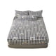 thumbnail image 2 of Fitted Sheet With Elastic Band Plaid Polygon Pattern Gothic Bedding Sheets Luxury Bedspreads For Double Bed 180x200cm, 2 of 2