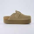 thumbnail image 4 of Cushionaire Women's Granola Genuine Suede Cork Footbed Platform Clog with +Comfort, 4 of 6
