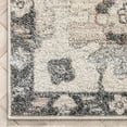 thumbnail image 4 of Well Woven Lisbon Selma Modern Oriental Floral Pattern Grey Retro 5'3" x 7'3" Area Rug, 4 of 8