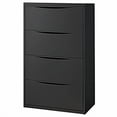 thumbnail image 2 of Famous Brand LF-30-4D-BLACK 30 Premium Lateral File Cabinet 4 Drawer Black, 2 of 7