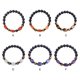 thumbnail image 4 of Guardurnaity 2 pulseras adelgazantes saludables de amatista exquisitas y seguras con rayos infrarrojos lejanos para estar a la moda Ropa, zapatos y accesorios Miscelánea SY666A04 3, 4 of 6