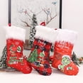 thumbnail image 4 of Grinch Christmas Decorations Grinch Decor the Grinch Christmas Socks Decoration Christmas Eve Children's Candy Gift Bag, 4 of 4