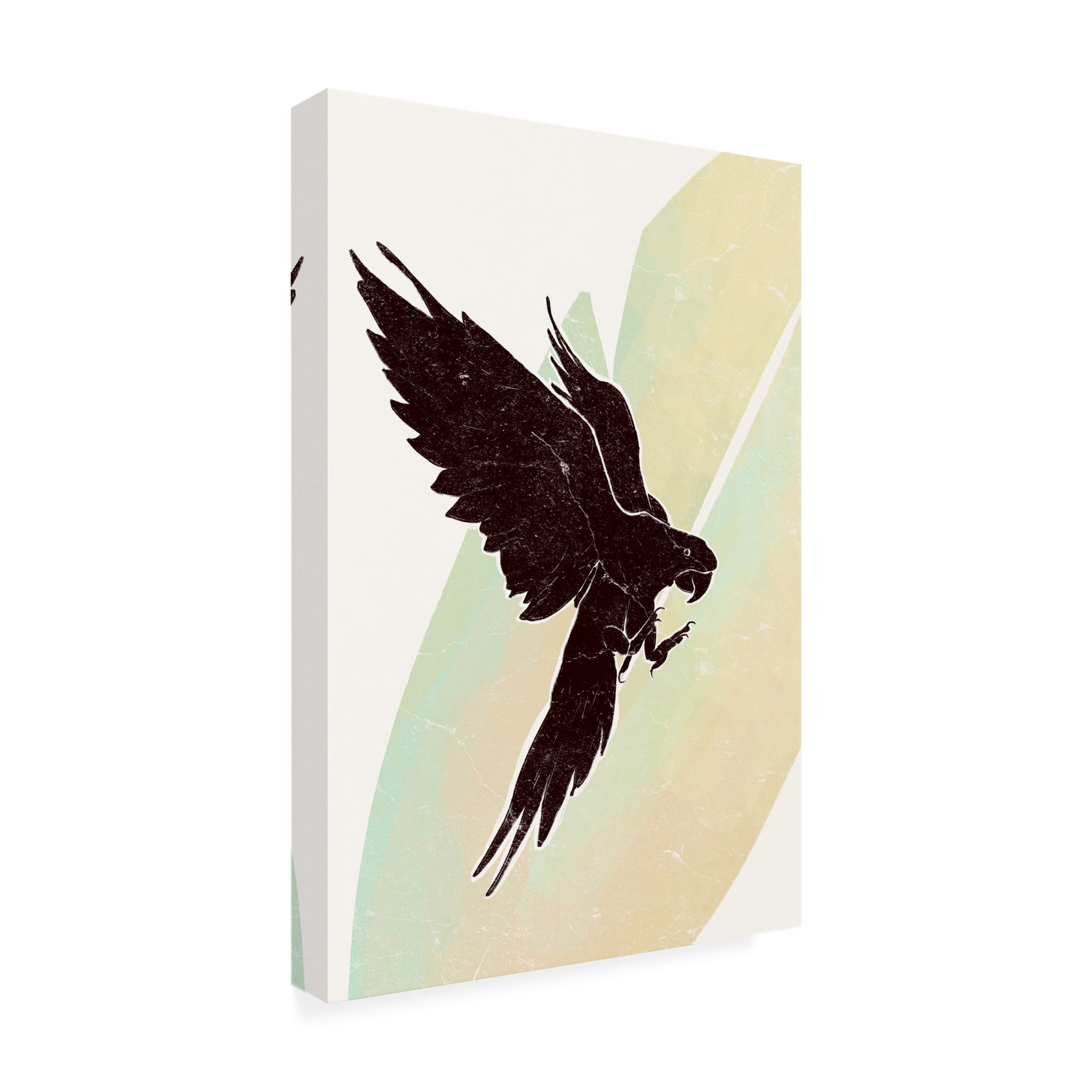 Canvas Wall Art - Yuyu Pont 'Guacamaya' Wall Art for Living Room, Bedroom, or Office Décor by Trademark Fine Art - 16 x 24 Inches
