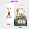 thumbnail image 2 of Easter Egg Chesapeake Bay Retriever Bunny Ear Welcome Spring Truck 5x7in Folded Greeting Card Chessie Dog Lover Single Note Card with Envelope - 12002, 2 of 5
