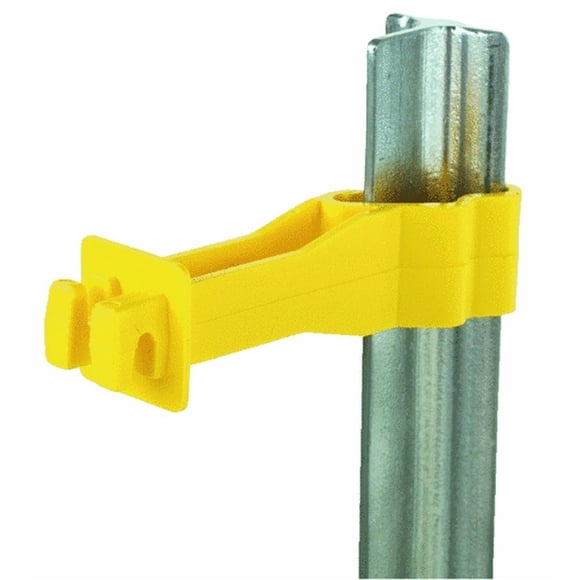 Aislador T Post DARE SNUG-RT-25 amarillo, 25 unidades