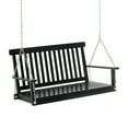 thumbnail image 1 of Outsunny 2-Seater Porch Swing Outdoor Patio Swing Chair with Slatted Design, 1 of 10