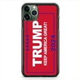 thumbnail image 1 of President Trump Keep America Great 2024 Red Shockproof Hard Rubber Custom Case Cover For iPhone XR, 1 of 5