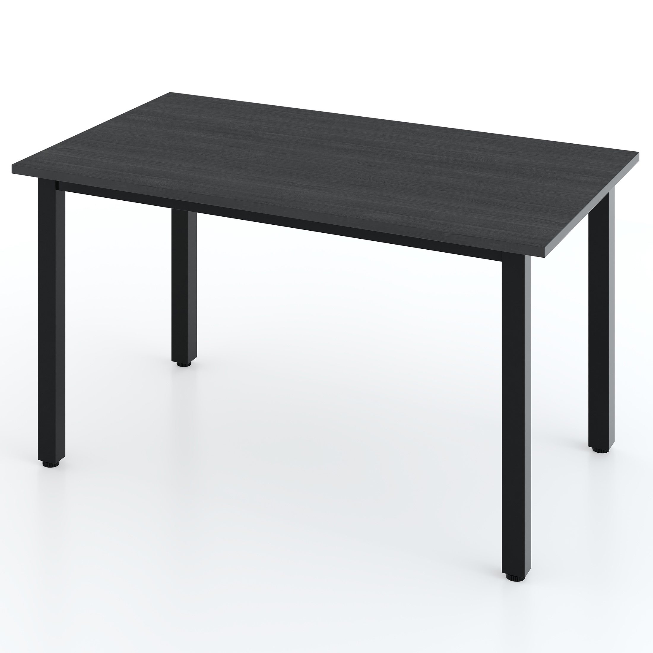 uhomepro Dining Table Set for 4 with 2 Benches, Black photo 8