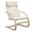 Ivory, variant on Mia Bentwood Reclining Chair- Natural/ Beige