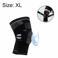 thumbnail image 2 of Manchon de Compression pour Genou avec Coussinets en Gel pour Rotule et Sangles, Protecteur de Genou pour Course, 2 of 5