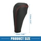 thumbnail image 5 of Cubierta para maletero de coche, pomo de cambio de marchas para Chevy Sonic 2012-2020, piel sintética, puntos negros y rojos, 5 of 7