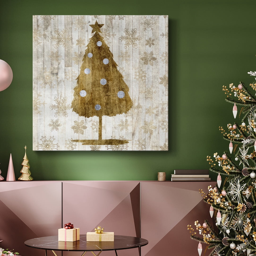 Sophisticated Christmas I- Gallery Wrapped Canvas