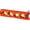 Orange 6in, variant on 2.5 Inch  Torpedo Level with V- &  Rails,  Alloy Pocket Bubble Level for Pipes, Conduits, and Metalworking