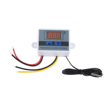 12V Digital LED Temperature Controller Thermostat Control Switch,1x digital thermostat,White