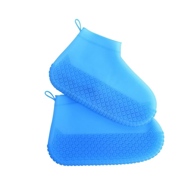 Cubrezapatos impermeables (1 unidad) protectores antideslizantes para botas de lluvia suela gruesa y resistente al desgaste para caminar con seguridad al aire libre en condiciones