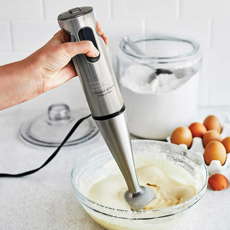 Restored Cuisinart CSB80 Smart Stick Power Trio High Torque Hand Blender  (Refurbished) 