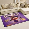 thumbnail image 2 of Coolnut Lightweight Non Slip Carpet Mats 60 x 39 inch (5'x 3'3"), Area Soft Rugs Floor Mat Rug Decoration for Kids Room Living Room Halloween Flying Little Witch On Purple, 2 of 6