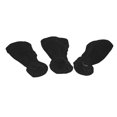 thumbnail image 4 of HAMPPLIES 3Pcs Piano Foot Pads Black Pleuche Anti-slip for Home and Music Practice Users, 4 of 8