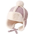 thumbnail image 1 of Botao Gorro de soldado de invierno con orejeras Ushanka para bebé, gorro de cazador unisex para niños, 1 of 4