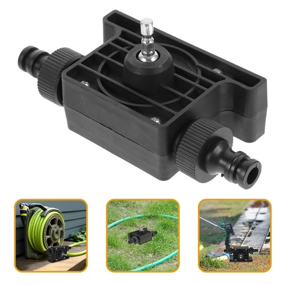 Masteelf Self Priming Drill Pump Self-priming Pump Practical Water Pump 16.5X6cm Black