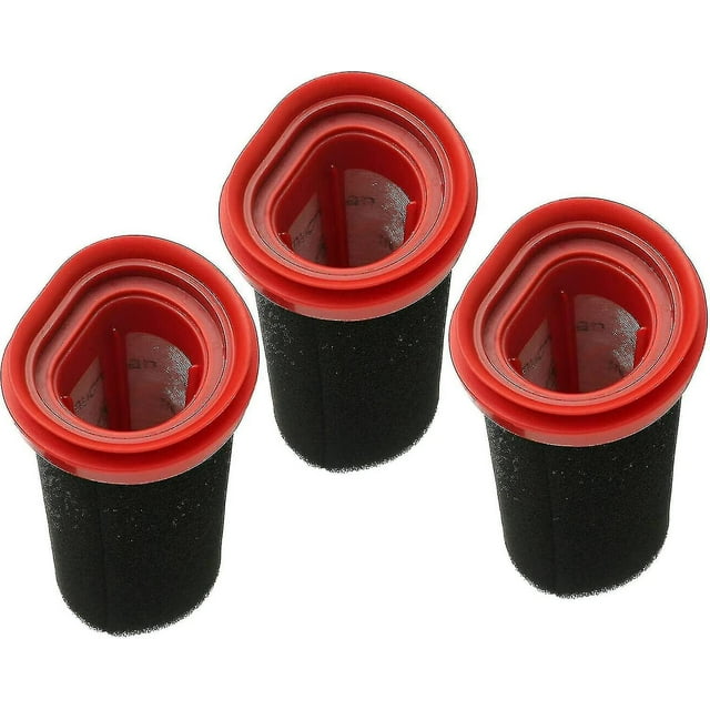 3-pack 25,2V/21,6V filter till Bosch Flexxo serie 4 sladdlös dammsugare Bbh32101 etc, ersättning