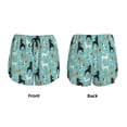 thumbnail image 3 of Pofeuu Cute Dog Print Women's Athletic Shorts Running Workout Shorts Tummy Control Quick Dry Gym Shorts with Pockets Double layer sports shorts-XX-Large, 3 of 7